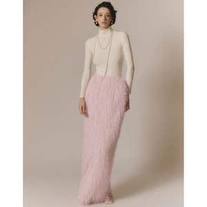 Precio más barato Encantadora colección de otoño Grove Suéter de cuello alto Ropa de mujer Estilo elegante Hecho en Vietnam - Product Image 3