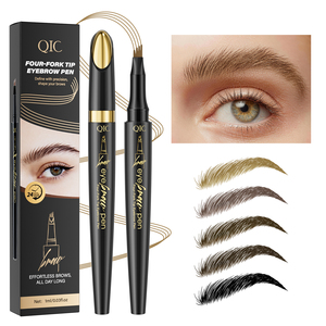 Lápiz de Cejas de Cuatro Puntas, Resistente al Agua, Larga Duración, Acabado Mate para Cejas Naturales - Product Image 3