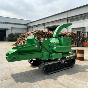 Broyeur de sciure de bois, déchiqueteuse de branches, broyeur de bambou, machine à copeaux de bois, broyeur de bois diesel/électrique - Product Image 2