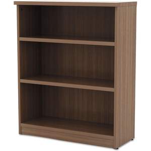 Librería Moderna de Cuatro Estantes Alera Valencia Series en Nogal, 31 3/4'' de Ancho x 14'' de Profundidad x 55'' de Alto, Diseño Minimalista para Oficina en Casa o Dormitorio - Product Image 4