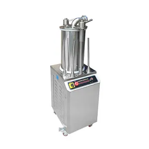 BX-SF150 Máquina de enchimento de salsichas de alto rendimento, multi-modelo, máquina hidráulica de enchimento de salsichas prateadas, enchimento durável de salsichas