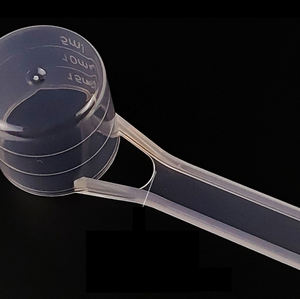 Cuchara medidora de plástico de fabricación <span class=keywords><strong>china</strong></span> con báscula, utensilios para hornear, cuchara líquida de laboratorio para leche en polvo, novedad - Product Image 5