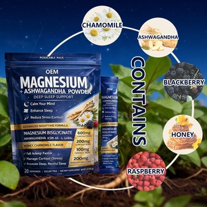Fórmula Nocturna Avanzada, Polvo de Ashwagandha con Magnesio y KSM-66, Mejora la Calidad del Sueño y la Calma - Product Image 5