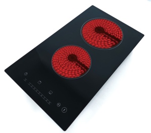 2025 Offre Spéciale Haute efficacité et caractéristiques de sécurité 3400W Table de <span class=keywords><strong>cuisson</strong></span> rayonnante intégrée 2 Bunner avec <span class=keywords><strong>plaque</strong></span> <span class=keywords><strong>aspirante</strong></span> intégrée - Product Image 4