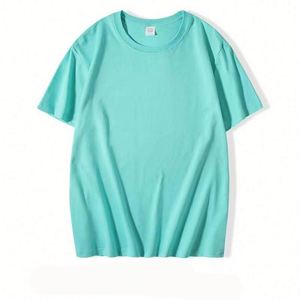 Personality Style T Shirt Hot Selling 100% Cotton Solid Color Blank O-neck T-shirt Custom Logo Printing Men's T-shirt - Product Image 5