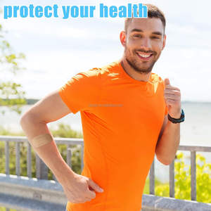 YOJO Vendaje Adhesivo Flexible Grande para Cuidado de Heridas, Sin Látex, Resistente al Agua, Tejido Transpirable de PE, 5x10cm (Beige), Grado Médico - Product Image 4