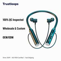 Auriculares Bluetooth Personalizados Trustloops con Etiqueta Privada, Auriculares Inalámbricos para Juegos con Banda para el Cuello, Reducción de Ruido Binaural, OEM ODM, MOQ Bajo