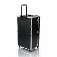 Valise rigide de vol en aluminium personnalisé, chariot avec mousse personnalisée pour appareil
