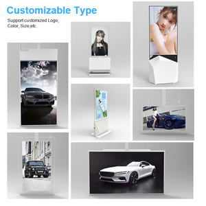 43 <span class=keywords><strong>49</strong></span> 55 pouces Écran tactile publicitaire double face Kiosque interactif au sol Affichage totem de signalisation numérique verticale - Product Image 2