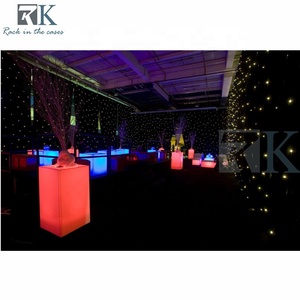 ผ้าฉากหลัง LED ลายดาวตกสีขาวและสีน้ำเงิน สำหรับงานอีเว้นท์ ฉากหลังท้องฟ้ายามค่ำคืน แสงไฟเมทริกซ์ - Product Image 4