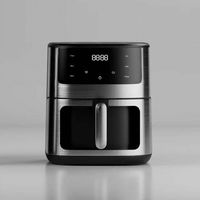 Friteuse à air Silvercrest 8L avec équipement Mélangeur à gâteaux et cuisinière à gaz Industrial Hot Microwave Power Xl Grill Small Business