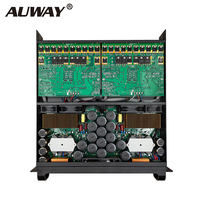 Auway AUDIO fabrication professionnelle usine fp20000q amplificateur de puissance 4 canaux 2100w pro amplificateur de basse audio