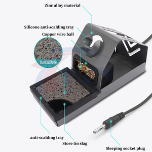 Stazione Saldante Digitale OSS T12-X Plus 72W per Riparazione Schede Madri PCB Smartphone - Product Image 3