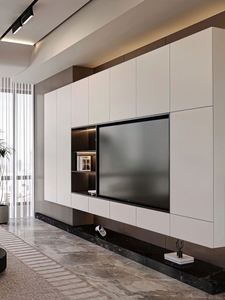 Elegant Quality <b>TV</b> Cabinet Designs High-End Wall Units for Living Room <b>TVs</b> Luxury <b>TV</b> <b>Stands</b> - Product Image 2