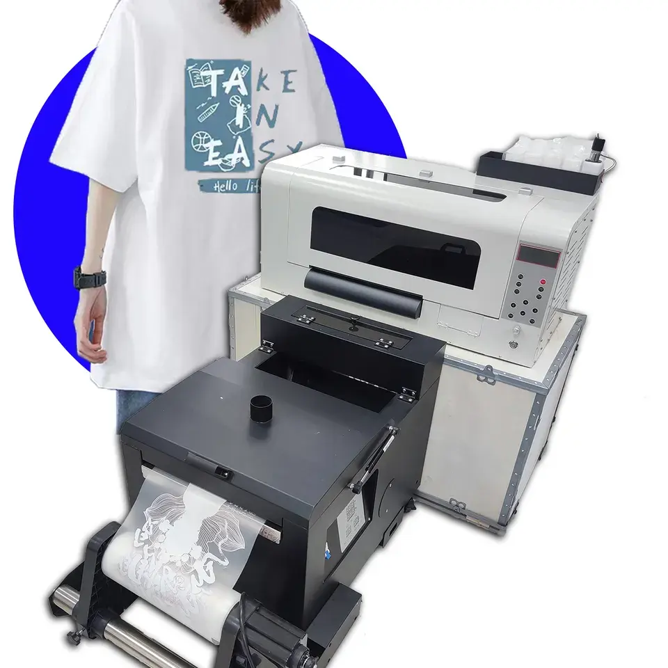 Hoge Kwaliteit Dual Xp600 I3200 A3 Size Advertentie Drukmachine Automatische T-shirt Drukmachine Voor Epson XP600