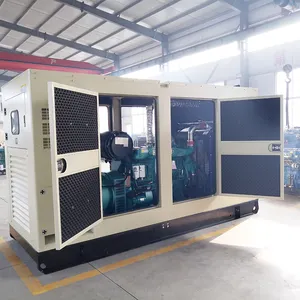 Generator Diesel 30KW 40KW 50KW merek Cina berpendingin air fase tunggal Generator tidak berisik Super