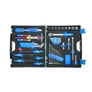 GEDORE - 6600780 Mallette à outils Touring (49 pièces) -SAC À OUTILS EAN 4010886660072 AVEC ASSORTIMENT - Product Image 1