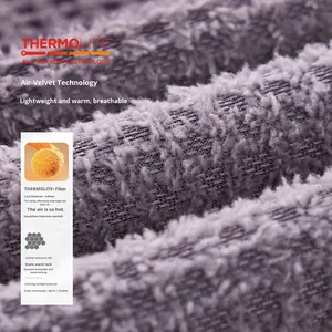 Felpa Sportiva da Uomo Personalizzata in Tessuto Tecnico <span class=keywords><strong>THERMOLITE</strong></span> 340 Gsm per Tutte le Stagioni, Leggera, Traspirante e alla Moda - Product Image 3