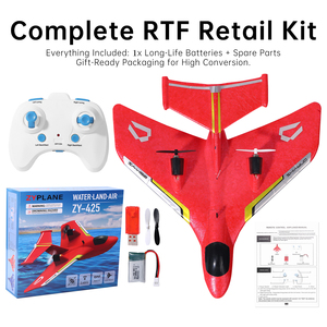 Aereo RC Anfibio 2CH per Acqua e Terra in Schiuma EPP con Giroscopio RTF per Principianti - Product Image 6