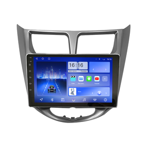 <span class=keywords><strong>Autoradio</strong></span> multimédia Android 2Din, navigation GPS, Android Auto, Carplay, compatible avec <span class=keywords><strong>Hyundai</strong></span> Verna Accent 2010-2016 - Product Image 1