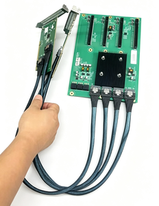   แบ็คเพลนขยาย PCIe 4.0 x16 เป็น 4x PCIe 4.0 x16 สำหรับการ์ดจอ GPU พร้อมชิป PEX88096 สำหรับเซิร์ฟเวอร์ AI และเวิร์กสเตชัน - Product Image 6