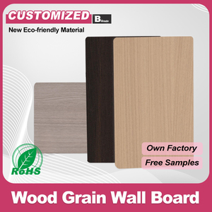 Panneau mural imperméable écologique d'usine 8mm/5mm décor intérieur de placage de <span class=keywords><strong>bois</strong></span> de charbon de bambou avec échantillon gratuit - Product Image 3