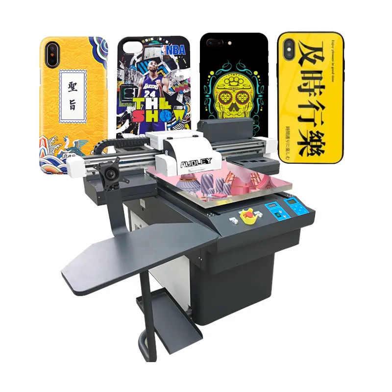 Flatbed A2 A3 Ink A4 For Mobile Case Wall Direct Jet Textile Tabletop Rotary Mini Uv Printer