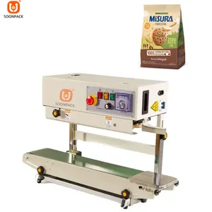 Semi Automatic Accordion Bag Stand Up Bag Sealing Machine For Cookie Packaging Machine Sealer