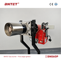 Brûleur à gaz pour chaudière BNG50/60P, système de chauffage industriel à deux étages, alimenté au gaz naturel GPL, brûleur à économie d'énergie
