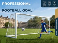 Portería de Fútbol de Aluminio para Entrenamiento, Escuela, Deportes, Práctica al Aire Libre