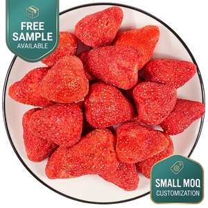 Fragole Liofilizzate all'Ingrosso per Tè Aromatizzato, Fragole Intere Liofilizzate Personalizzate per Snack, Biscotti, Torte e Frutta Secca - Product Image 3