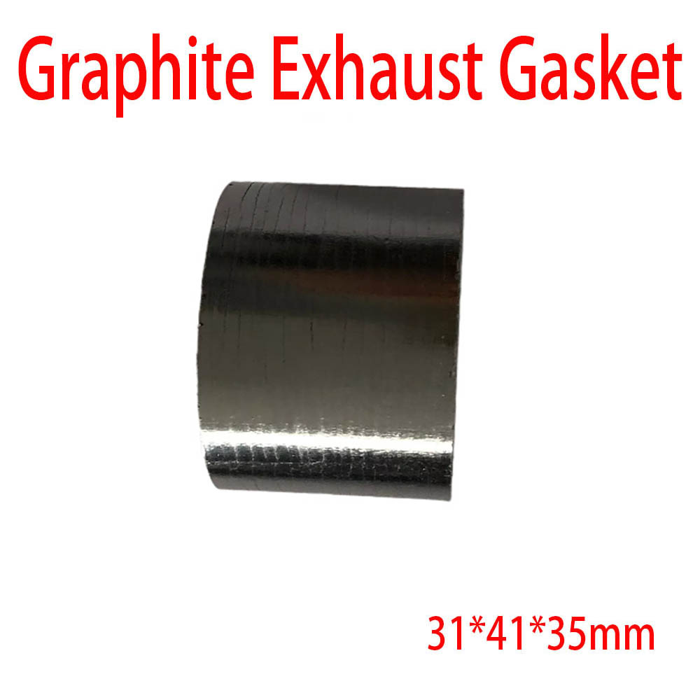 Guarnizioni Scarico Moto - Set In Amianto/Grafite, Multiple Misure, Per Collegamenti Silenziatore E Tubo - Foto 4