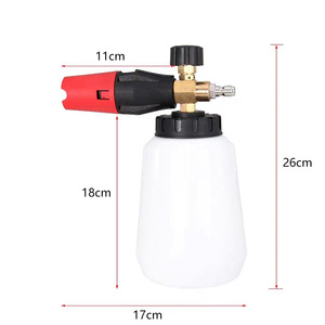 1L Auto Water Pressure <strong>Washer</strong> <strong>Jet</strong> G1/4 Quick Connector High Pressure Foam Lance Adjustable Foam Cannon for Car Cleaning - Product Image 2