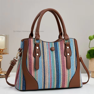 New Wholesale Fashion PU Leather <b>Ladies</b> Shoulder Bags Luxury Designer Women's Handbags With a <b>Wallet</b> - Product Image 6