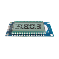 Affichage LCD de segment STN à 7 segments à 8 chiffres pour testeur de température et cuisinière à induction Affichage de la date LCD segmenté
