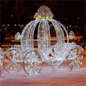 Chariot à boissons de mariage en métal blanc de haute qualité, élégant chariot à champagne pour les décorations de fête de mariage - Product Image 1