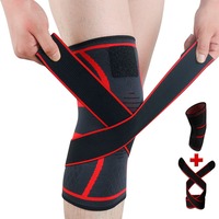 Genouillère de sport genouillère manchon de compression genouillère anneau en latex coussinet de haute qualité