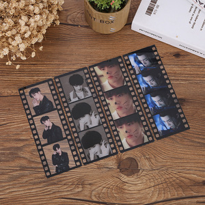 PVC transparente personalizado Kpop Photocard billete transparente Tarot tarjeta película tira hecha de papel de arte para la colección de fans - Product Image 3