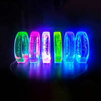 Bracelet LED en plastique tendance, personnalisable, idéal pour les événements – Vente Flash