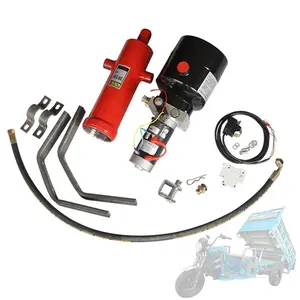 Kit de unidad de energía de descarga hidráulica, 12V, 24V, para triciclo de descarga eléctrica, apilador Manual, carretilla elevadora, unidad de potencia