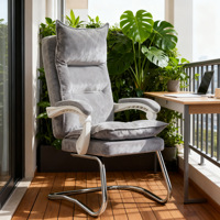 Chaise de bureau ergonomique pour le dessin avec repose-pieds réglable et soutien lombaire, tabouret haut pour table de dessin et studio