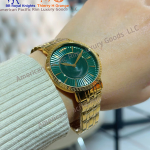 Montre à quartz de luxe originale pour femme, boîtier rectangulaire/carré/triangulaire, 9 mm, bracelet en acier inoxydable, matériau en cuir - Product Image 6