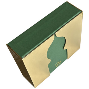 ROGOOD Coffret Cadeau Magnétique de Luxe Vert Doré pour Parfum Arabe avec Mousse EVA Personnalisée et Design Islamique pour Parfum Arabe P1117 - Product Image 2