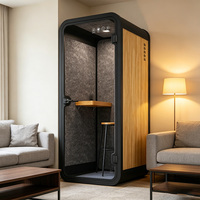 Cabine vidéo portable insonorisée, cabine de bureau, mobilier de bureau, cabine insonorisée pour enregistrement, cabine téléphonique de bureau à réduction de bruit