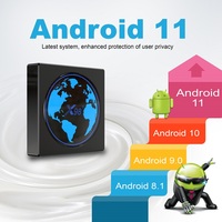 Vente en gros de décodeurs Android 11 4K HD IPTV, Amlogic S905w2 X98 Mini 2 Go 16 Go, Smart Android OTT TV Box 4 Go 32 Go 64 Go X98mini