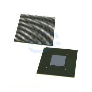 แผ่นโลหะแบบฝังชิ้นส่วนอิเล็กทรอนิกส์1152 bbga FCBGA 5AGXFA7H4F35I3G มีในสต็อก - Product Image 1