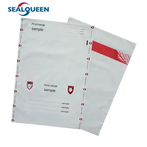 Factory Supply Security Bag Self Seal Plastic Tamper Evident Envelope Document Bag