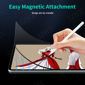 Pellicola Magnetica con Effetto Carta 2024 all'Ingrosso, Texture Nano per Disegno e Scrittura su <span class=keywords><strong>iPad</strong></span> Pro 11 e 13 Pollici, Protezione Schermo - Product Image 2