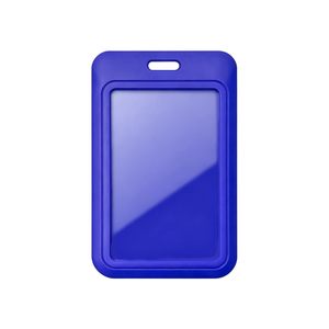 NOVISON Best Selling Double-Sided Transparent PS Material Waterproof Work Badge Sleeve <b>ID</b> Case <b>Tag</b> Holder Office School - Product Image 1