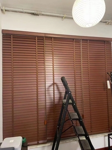 Bán buôn nhiều kích cỡ 50 mét bằng gỗ Rèm Venetian thanh paulownia Basswood mù gỗ nguyên liệu của lưỡi gỗ - Product Image 4